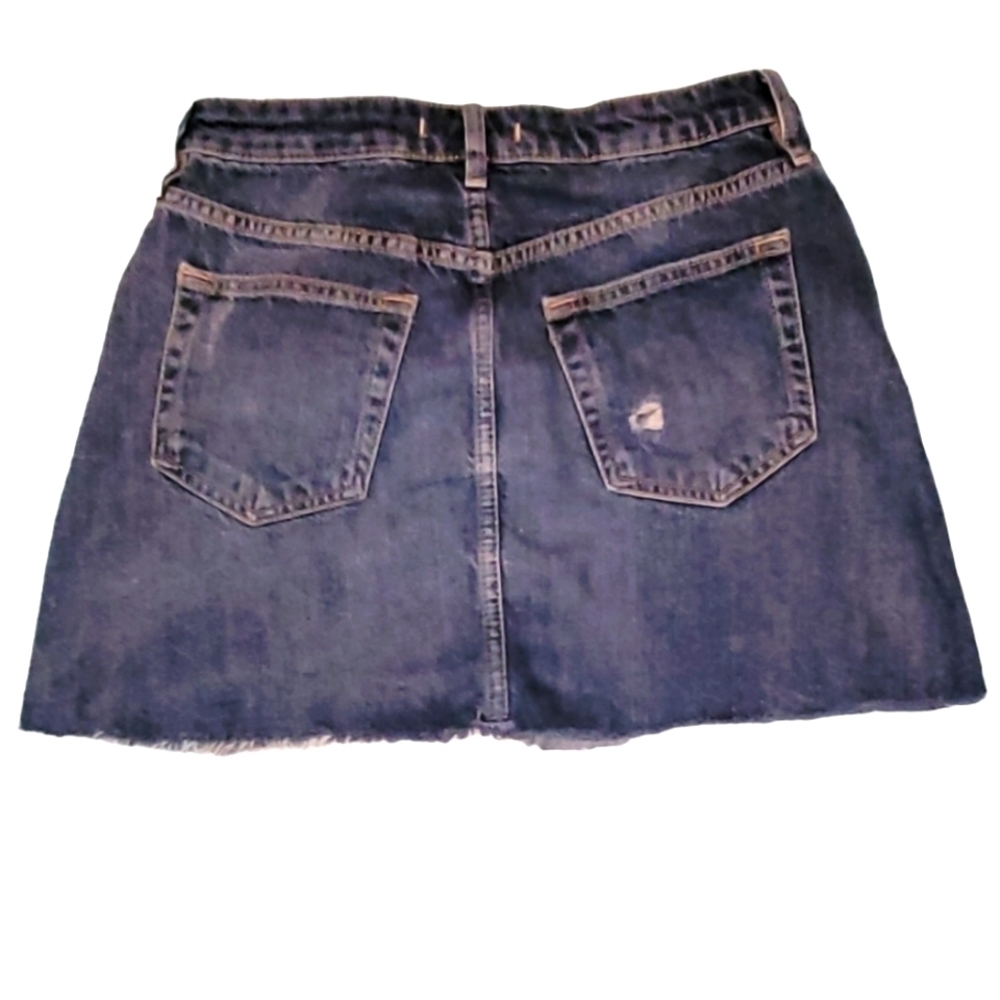 We the Free Denim Mini Skirt size 28 - Picture 4 of 8